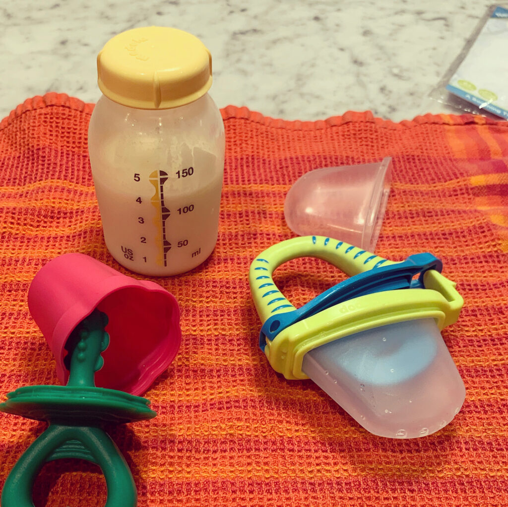 Breast Milk Teether Pops | Work and Mother