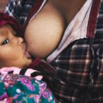 Woman Black Breastfeeding | Work & Mother